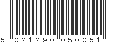 EAN 5021290050051