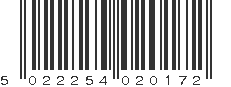 EAN 5022254020172