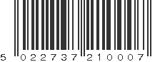 EAN 5022737210007