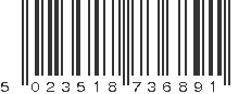 EAN 5023518736891