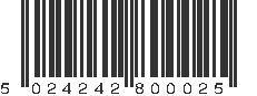 EAN 5024242800025