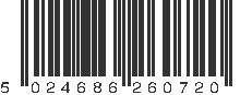 EAN 5024686260720