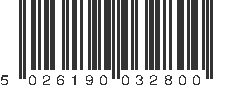 EAN 5026190032800