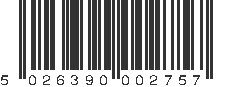 EAN 5026390002757