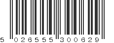 EAN 5026555300629