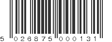 EAN 5026875000131