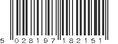 EAN 5028197182151