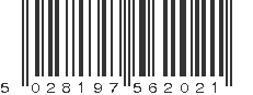 EAN 5028197562021