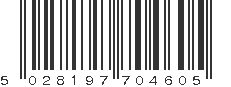 EAN 5028197704605