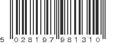 EAN 5028197981310