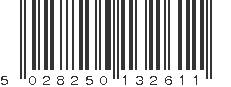 EAN 5028250132611