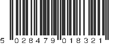 EAN 5028479018321