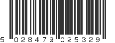 EAN 5028479025329