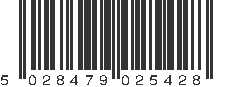 EAN 5028479025428