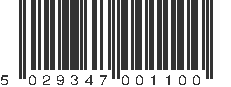 EAN 5029347001100