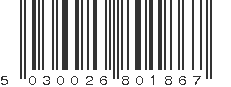 EAN 5030026801867
