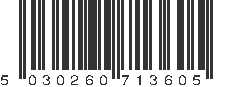 EAN 5030260713605