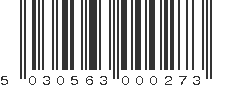 EAN 5030563000273