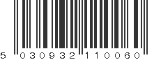 EAN 5030932110060