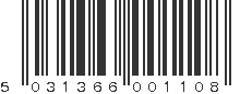 EAN 5031366001108