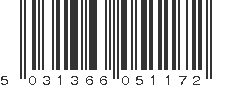 EAN 5031366051172