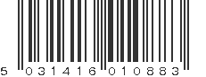 EAN 5031416010883