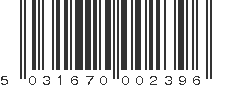 EAN 5031670002396