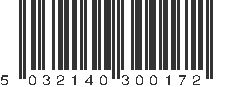 EAN 5032140300172
