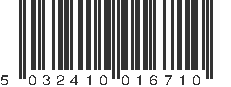 EAN 5032410016710