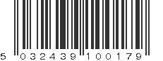 EAN 5032439100179