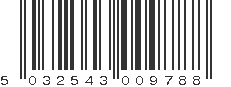 EAN 5032543009788