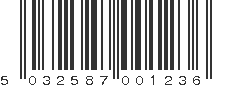 EAN 5032587001236