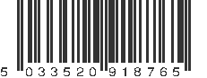 EAN 5033520918765