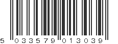 EAN 5033579013039