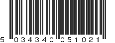 EAN 5034340051021