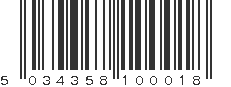 EAN 5034358100018