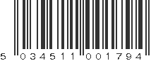EAN 5034511001794