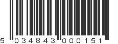 EAN 5034843000151