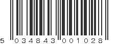 EAN 5034843001028