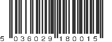 EAN 5036029180015