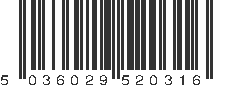 EAN 5036029520316