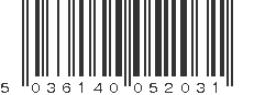 EAN 5036140052031