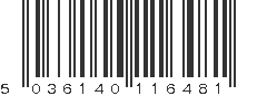 EAN 5036140116481