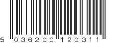 EAN 5036200120311