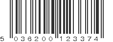 EAN 5036200123374