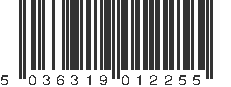 EAN 5036319012255