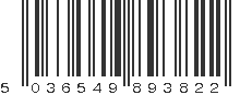 EAN 5036549893822