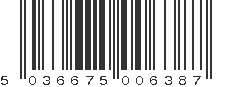 EAN 5036675006387