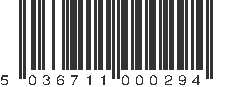 EAN 5036711000294