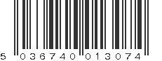 EAN 5036740013074
